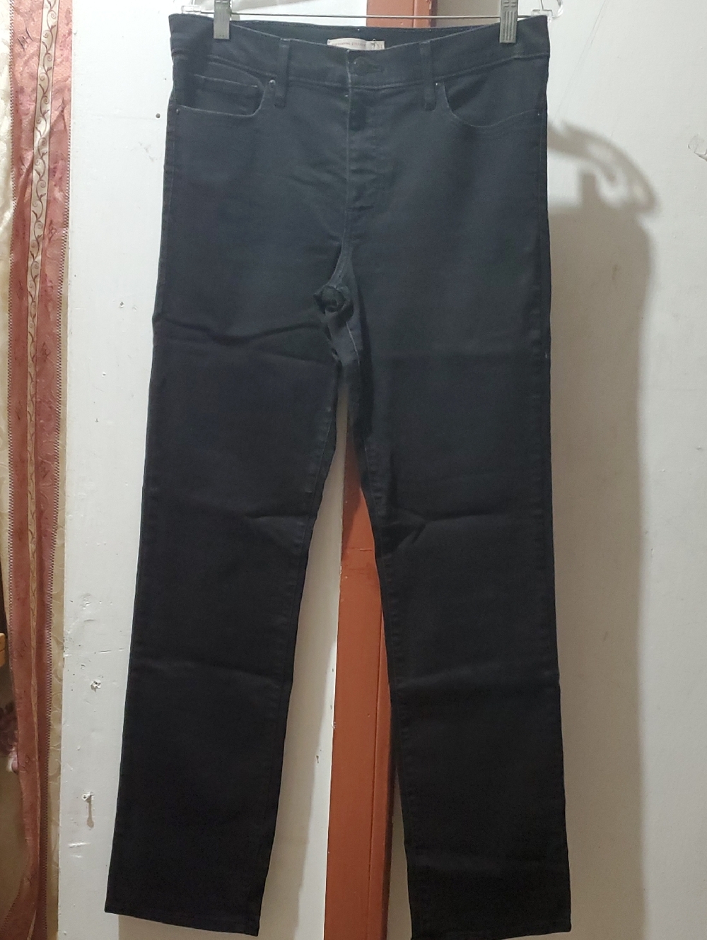 314 Chaping Levi's Men's Slim Straight Black Jeans Size 31